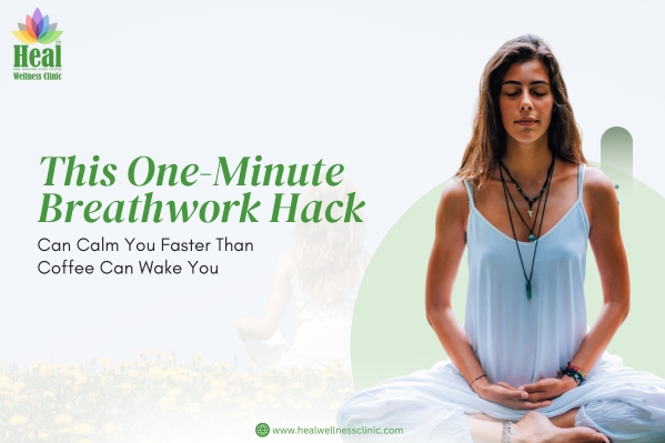 This One-Minute Breathwork Hack Can Calm You Faster Than Coffee Can Wake You